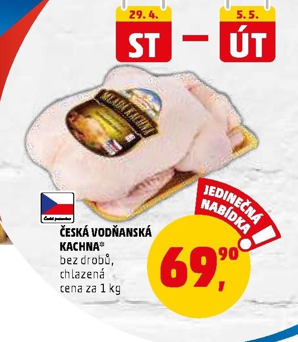ČESKÁ VODŇANSKÁ KACHNA