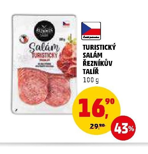 TURISTICKÝ SALÁM ŘEZNÍKŮV TALÍŘ