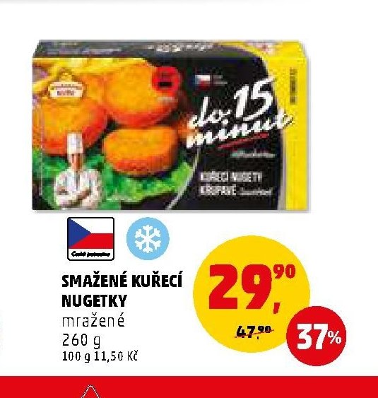 SMAŽENÉ KUŘECÍ NUGETKY