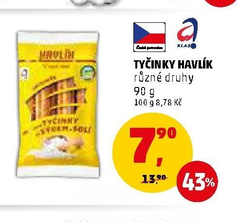 TYČINKY HAVLÍK