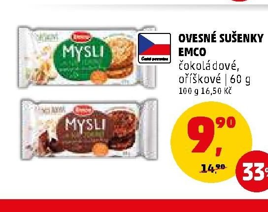 OVESNÉ SUŠENKY EMCO