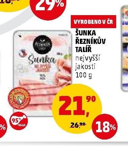 Šunka Řezníkův talíř