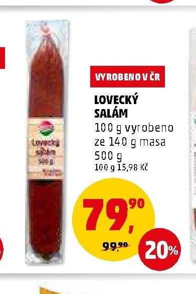 Lovecký salám
