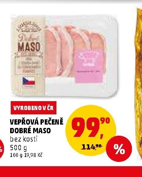 Vepřová pečeně Dobré maso
