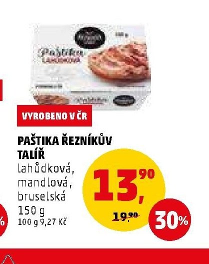 Paštika Řezníkův talíř