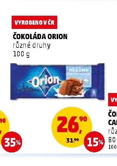 Čokoláda Orion