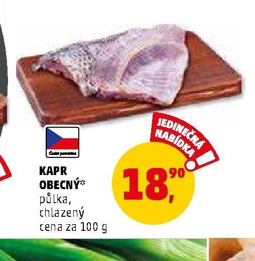 KAPR OBECNÝ půlka, chlazený