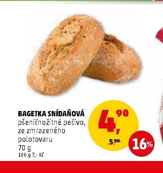 BAGETKA SNÍDAŇOVÁ