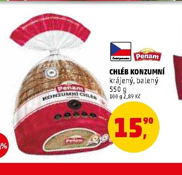 CHLÉB KONZUMNÍ