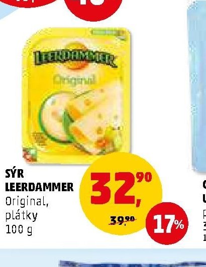 SÝR LEERDAMMER Original, plátky 100 g