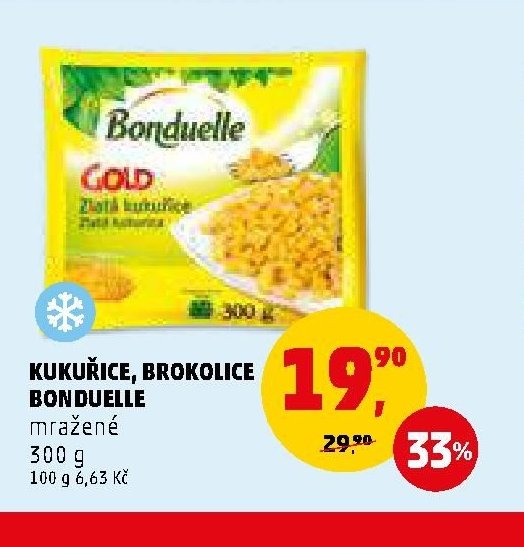KUKUŘICE, BROKOLICE BONDUELLE mražené 300 g
