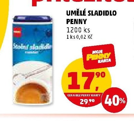 Umělé sladidlo Penny