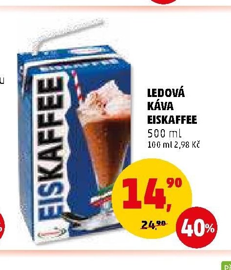 Ledová káva Eiskaffee