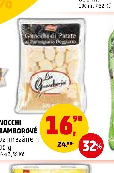 GNOCCHI BRAMBOROVÉ s parmezánem