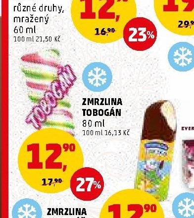 Zmrzlina Tobogan