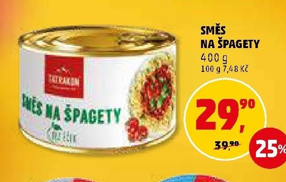 SMĚS NA ŠPAGETY