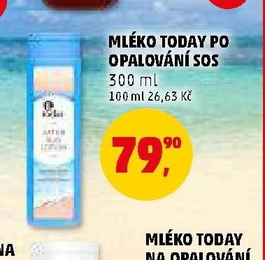 MLÉKO TODAY PO OPALOVÁNÍ SOS