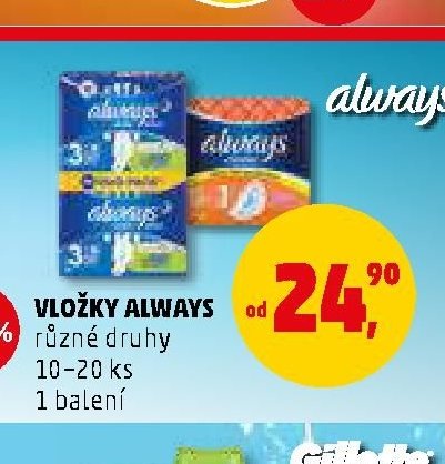 VLOŽKY ALWAYS
