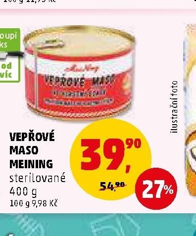 Vepřové maso Meining