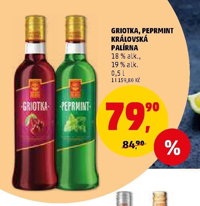Griotka, Peprmint Královská Palírna
