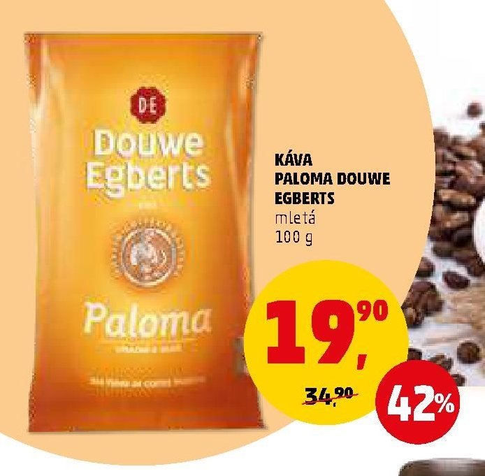 KÁVA PALOMA DOUWE EGBERTS mletá 100 g