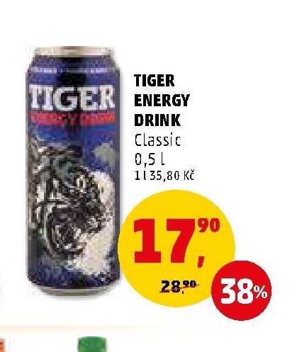 TIGER ENERGY DRINK Classic 0,5 l