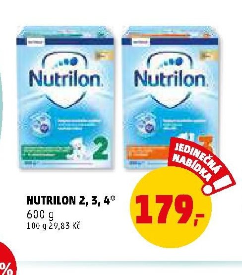 NUTRILON 2, 3, 4