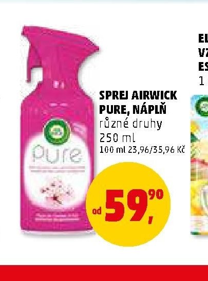 SPREJ AIRWICK PURE, NÁPLŇ