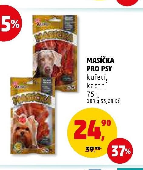 Masíčka pro psy