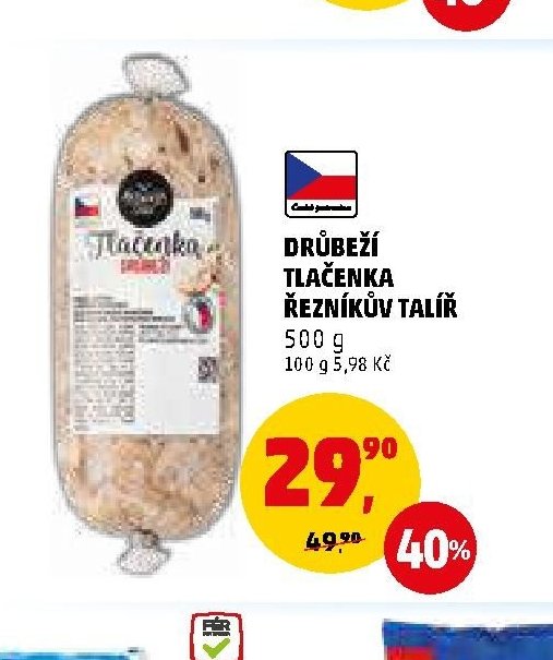 Drůbeží tlačenka Řezníkův talíř