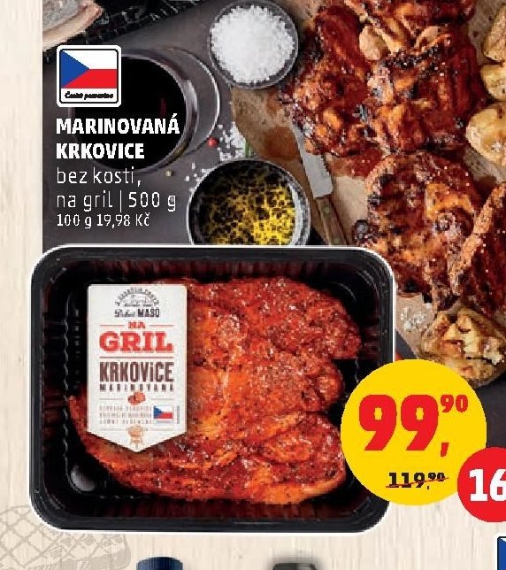 Marinovaná krkovice