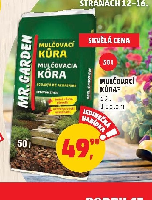 Mr. Garden mulčovací kůra