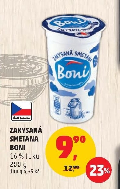 Zakysaná smetana Boni