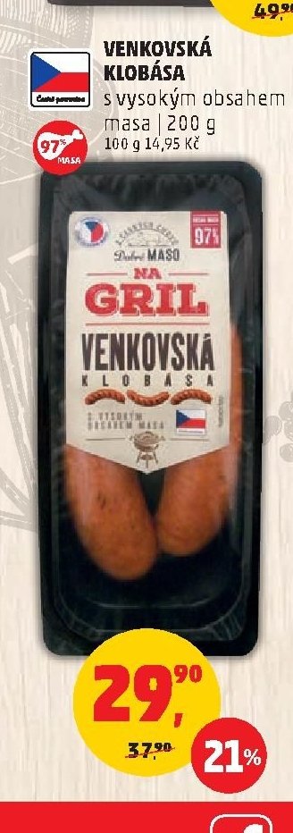 Venkovská klobása