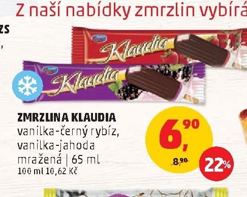 Zmrzlina Klaudia