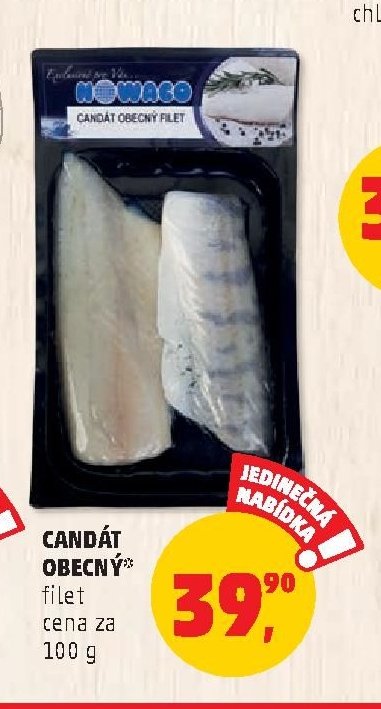 Nowaco candát obecný filet 100 g