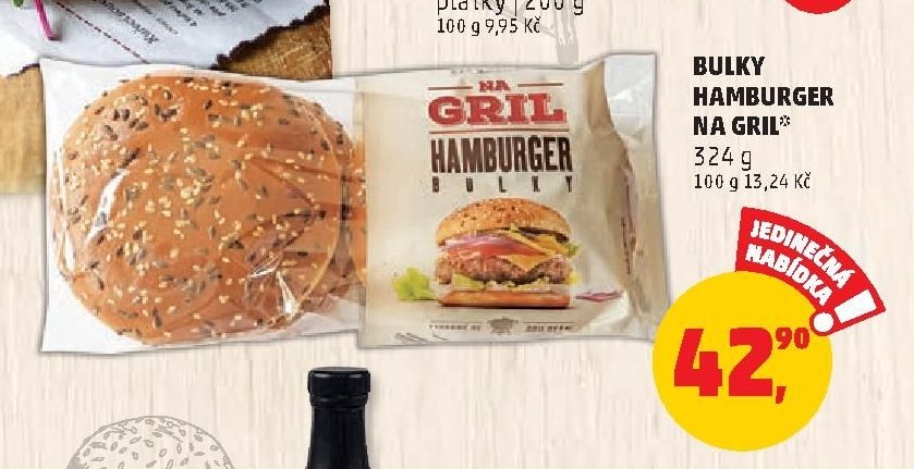 BULKY HAMBURGER NA GRIL