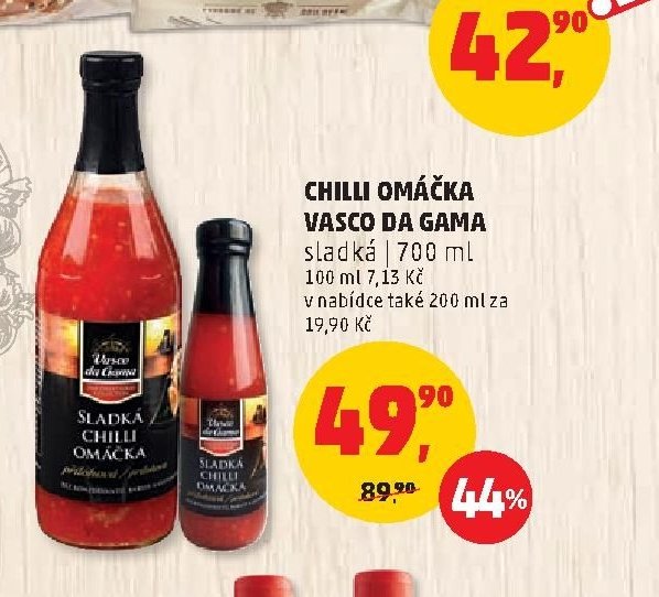 CHILLI OMÁČKA VASCO DA GAMA