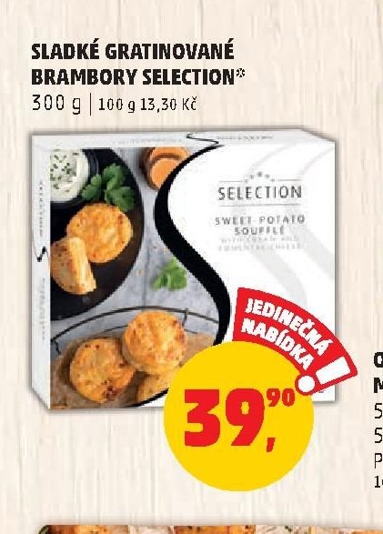 SLADKÉ GRATINOVANÉ BRAMBORY SELECTION