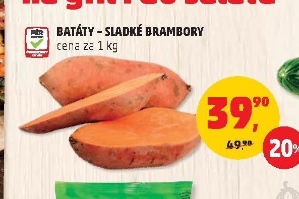 BATÁTY - SLADKÉ BRAMBORY