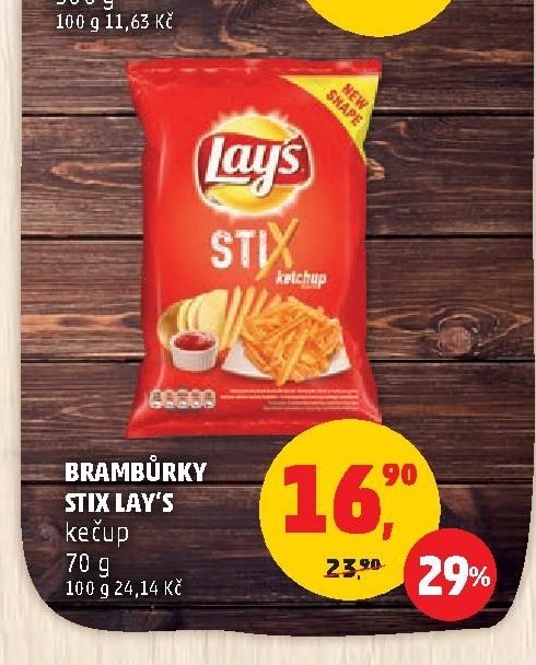 Brambůrky Stix Lay's