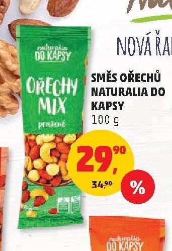 Směs ořechů Naturalia do kapsy