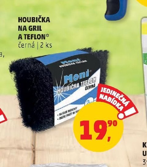 Houbička na gril a teflon