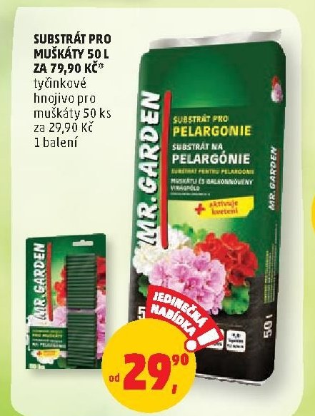 SUBSTRÁT PRO MUŠKÁTY 50 L