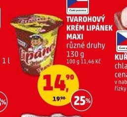 TVAROHOVÝ KRÉM LIPÁNEK MAXI