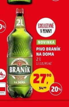 PIVO BRANÍK NA DOMA