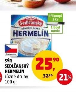 Sýr Sedlčanský Hermelín