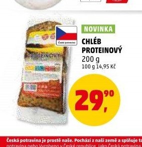 Chléb proteinový