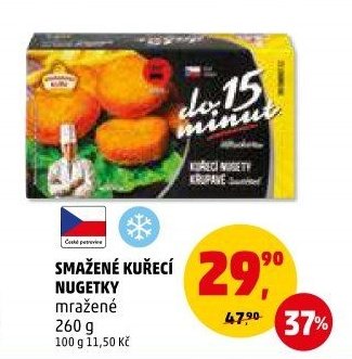 SMAŽENÉ KUŘECÍ NUGETKY
