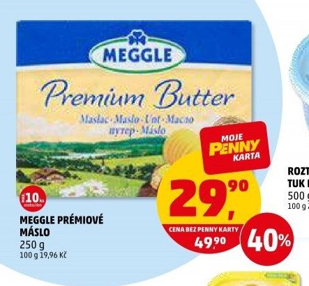MEGGLE PRÉMIOVÉ MÁSLO 250 g
